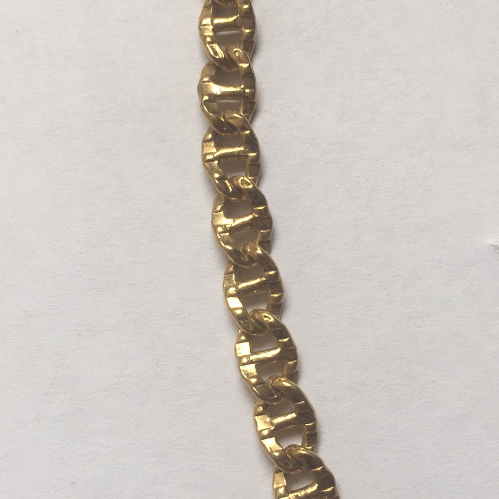 Gold plated necklace